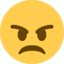 Émoji angry face