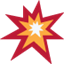 Émoji collision symbol