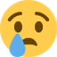 Émoji crying face