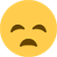 Émoji disappointed face