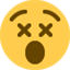 Émoji dizzy face