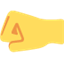 Émoji e_left_facing_fist