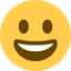 Émoji grinning face