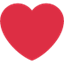 Émoji heavy black heart