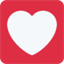 Émoji heart decoration