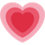 Émoji growing heart