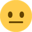 Émoji neutral face