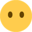 Émoji face without mouth
