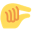 Émoji pinching hand