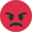 Émoji pouting face
