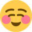 Émoji white smiling face