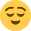 Émoji relieved face