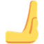 Émoji rightwards pushing hand