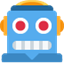 Émoji robot face