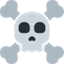 Émoji skull and crossbones