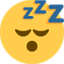Émoji sleeping face