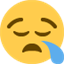 Émoji sleepy face