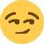 Émoji smirking face