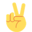 Émoji victory hand