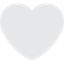 Émoji white heart